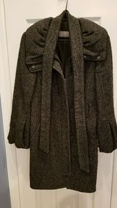 Zara Gray and White Jacket